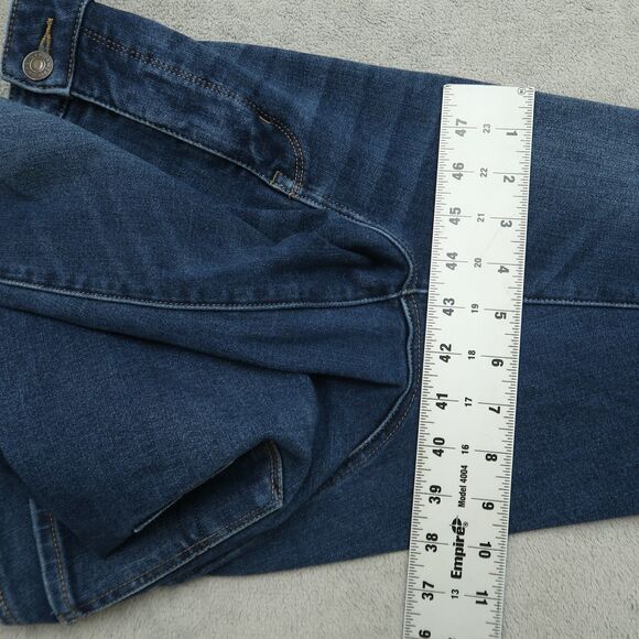 American Eagle Jeans Women's Size 8R Blue Super High-Rise Jegging 28" Inseam - Picture 6 of 16